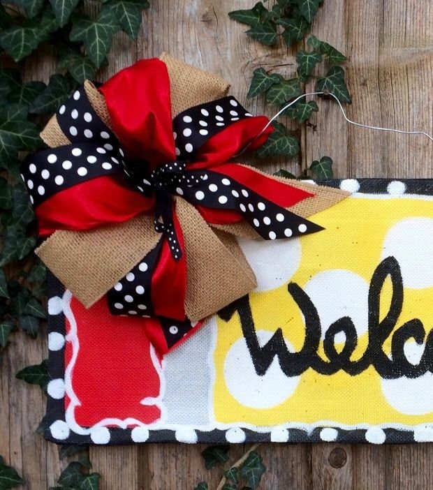School/Teacher Door Decor / Screen Wire Back to School Personalized Pencil with Large Bow Teacher Gift Door Hanger Doornament wreath