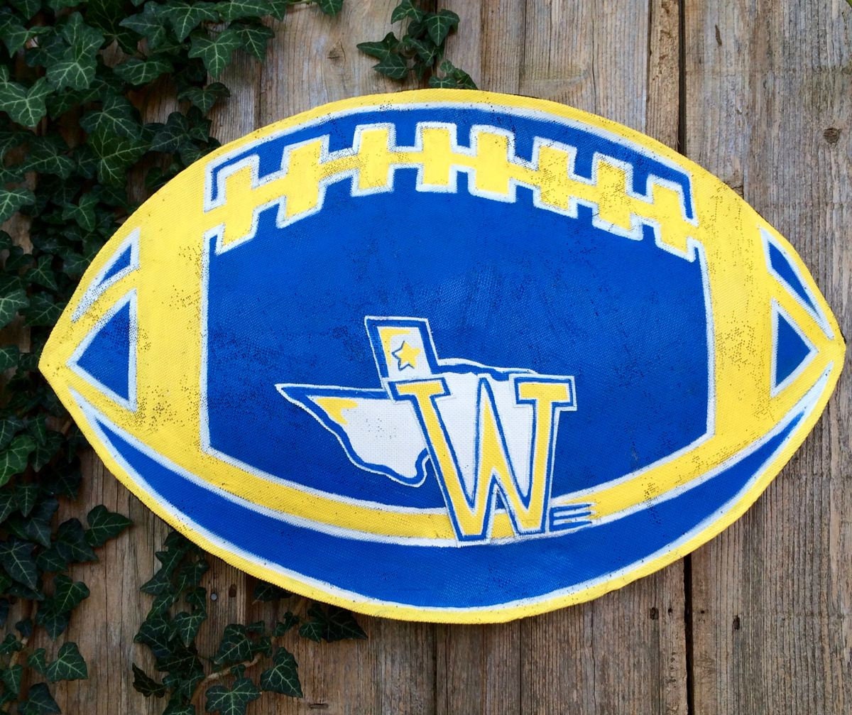 SPORTS DOOR DECOR / Any College or University Door Hanger or Yard Sign Custom made!!