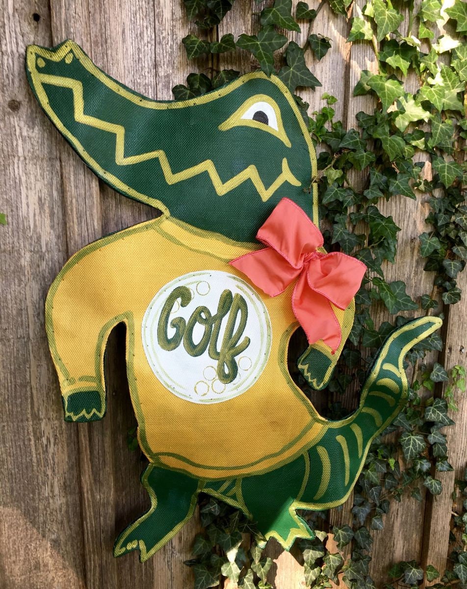 SPORTS DOOR DECOR / Any College or University Door Hanger or Yard Sign Custom made!!